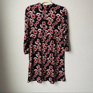 Ma Cherie Maternity Floral 3/4 Sleeve Bodycon Sz M